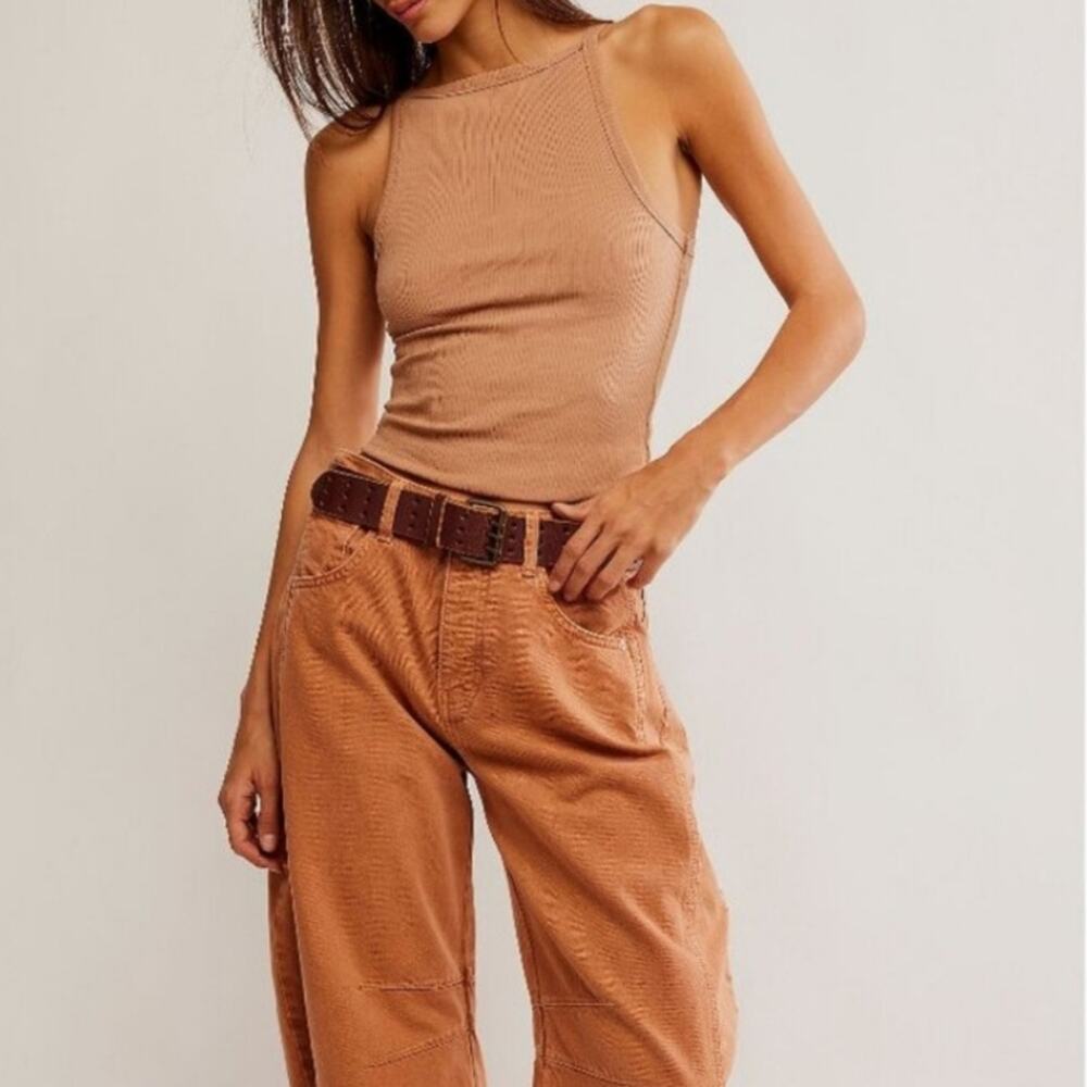 NWT Free People Mia Tank / Macchiato / Size Small - Picture 2 of 6